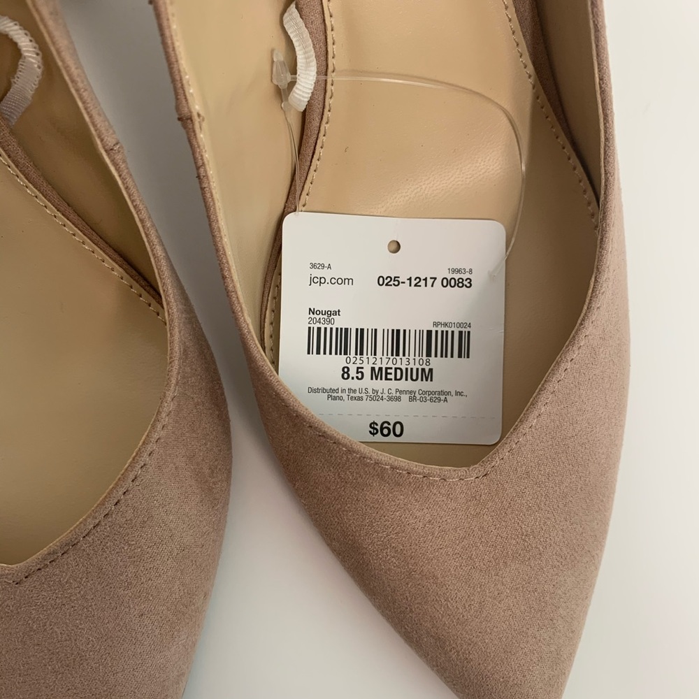 Liz Claiborne Haslett Pink Sz 8.5M Block Heel Shoe - Picture 6 of 9